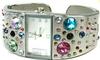 Rhinestoned Bangle Watches